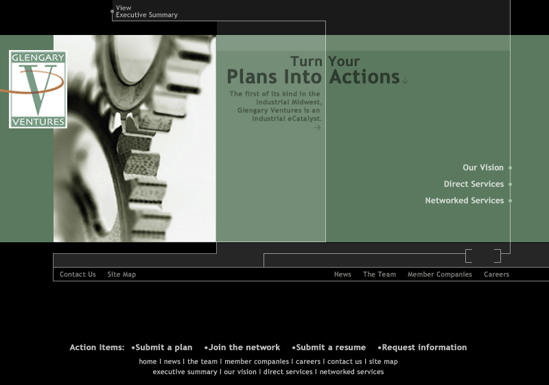 GUI screen-shot: Glengary